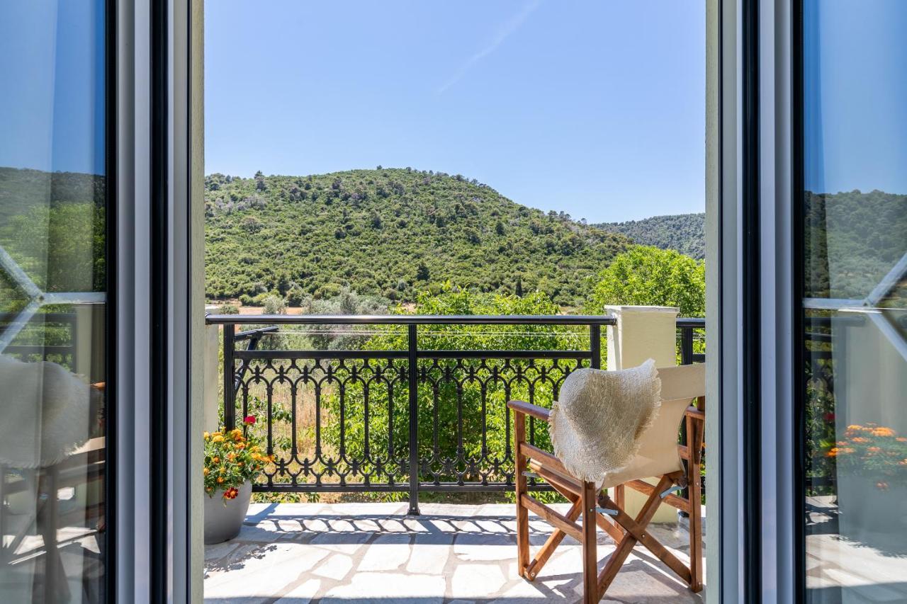 Casa Mia - 5 Min From Stafilos Beach Bandar Skopelos Luaran gambar