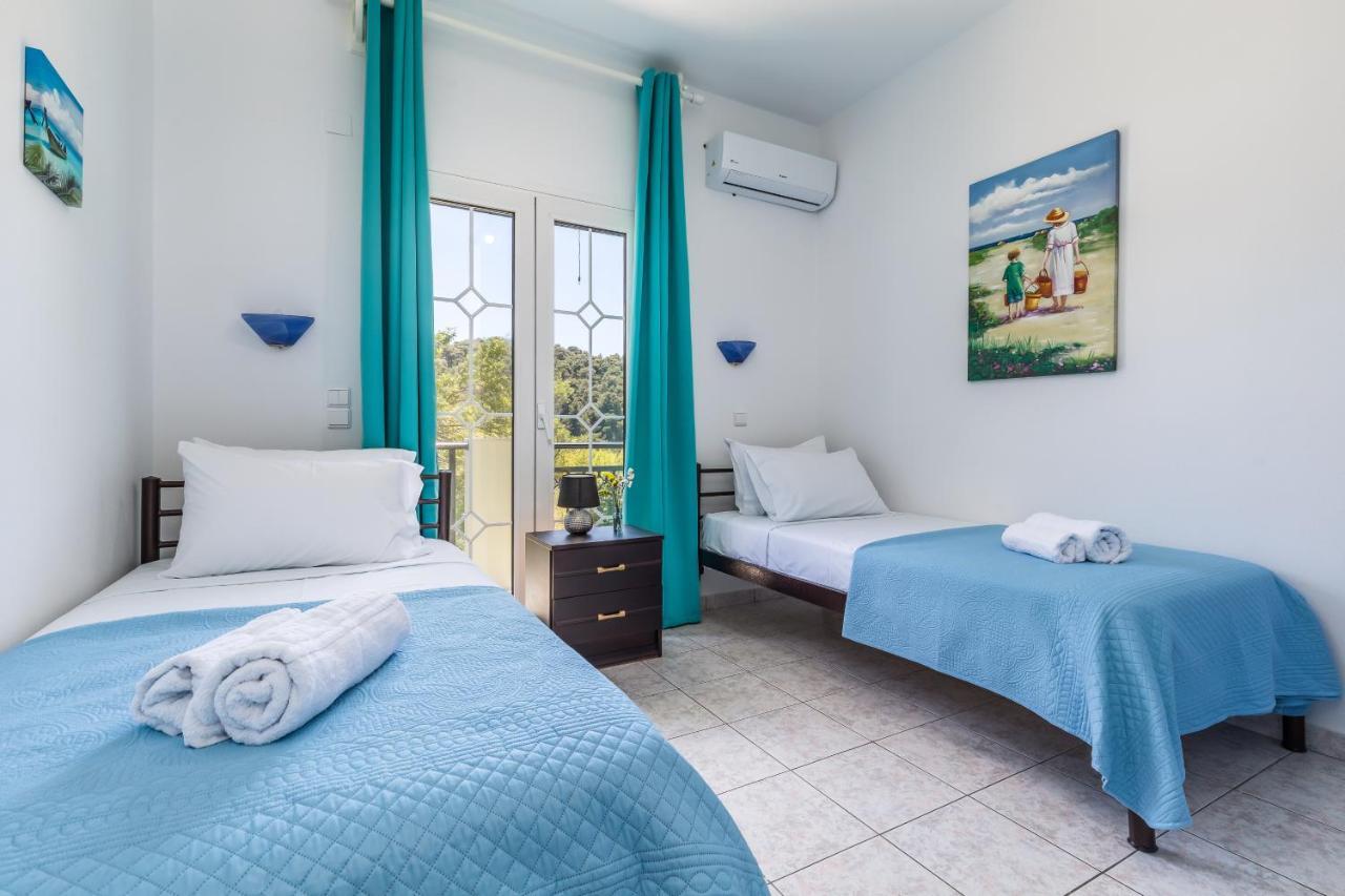 Casa Mia - 5 Min From Stafilos Beach Bandar Skopelos Luaran gambar